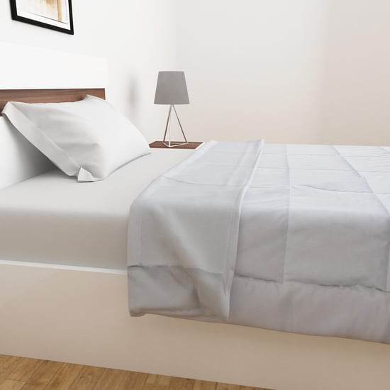Healthy Living Solid Single Duvet - 152 x 228 cm