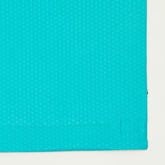Active Blue Solid PVC Yoga Mat - 173x61cm
