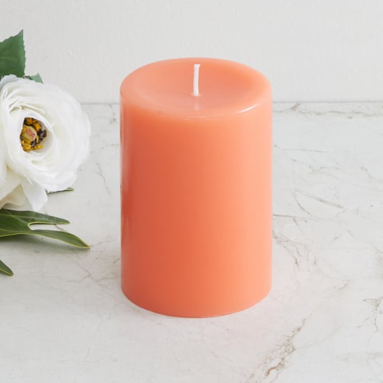 Redolence Mandarin Scented Pillar Candle