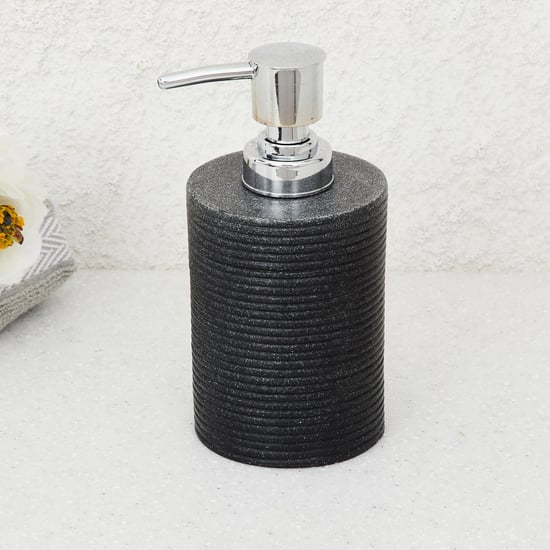 Corsica Carter Polyresin Round Soap Dispenser