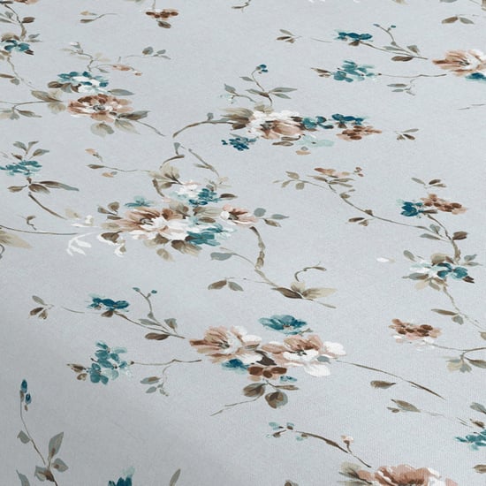 D'DECOR Vista Collection Printed 3-Pc. Double Bedsheet Set - 2.29 x 2.74 m