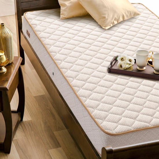 Restomax Pro 8-Inches Bonnel Spring King Mattress, 180x195cm - Beige