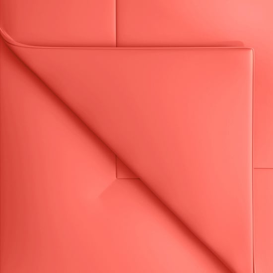 PORTICO Supercale Coral Solid Cotton Single Duvet Cover