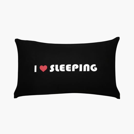 SWAYAM Graffiti Print Pillow Cover- Set of 2 - 55 x 90 cm