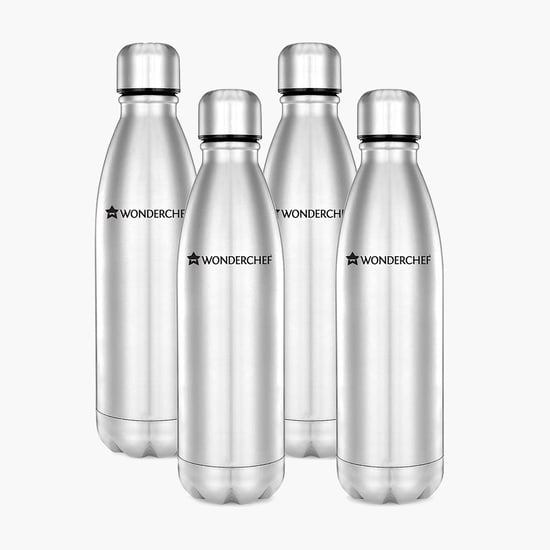 WONDERCHEF Hydro-Bot Water Bottle - Set of 4
