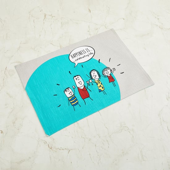 Happiness Printed Placemat