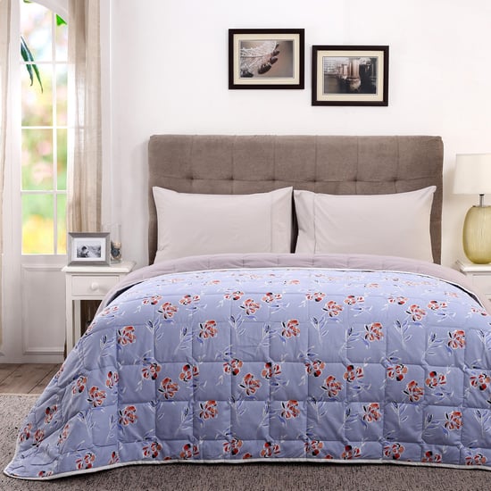 MASPAR Modern Sanctuary Reversible Double Bed Quilt - 2.28 x 2.65 m