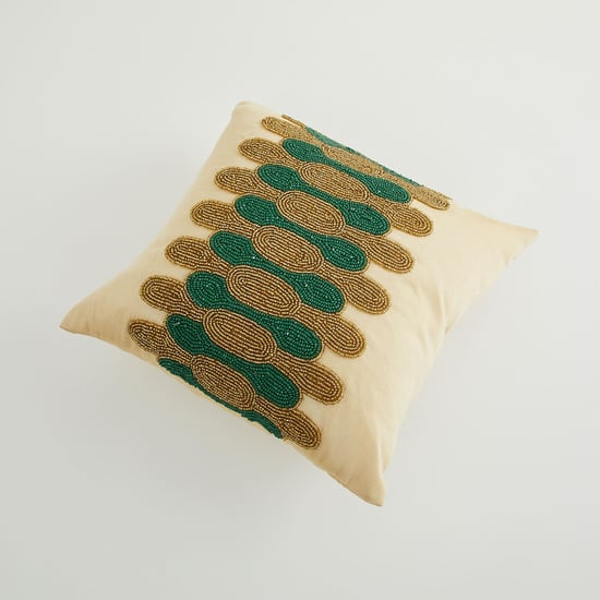 Get The Look Alchemy Beaded Filled Cushion - 30 x 30 cm