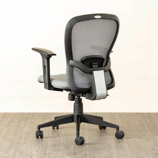 Alps Nxt Black Mesh Back Office Chair