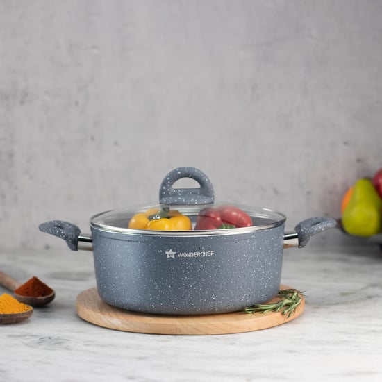 WWONDERCHEF Granite Casserole with Lid - 24cm