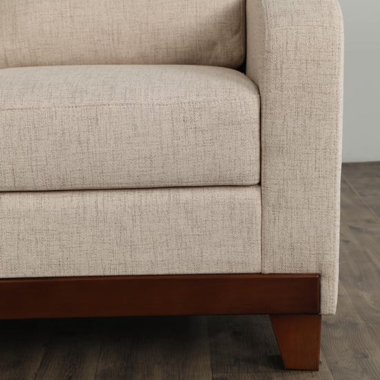 Santiago Fabric 3+2 Seater Sofa Set - Beige