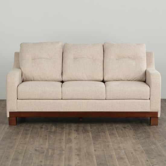 Santiago Fabric 3+2 Seater Sofa Set - Beige