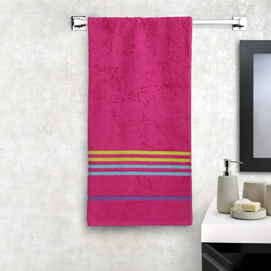 PORTICO Tiara Striped Bath Towel- 75 x 150 cm