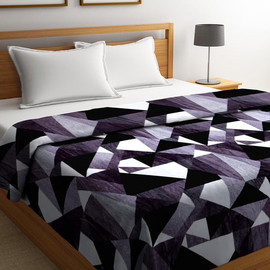 PORTICO Feather Coral Printed Double Comforter - 2.0 x 2.20 m