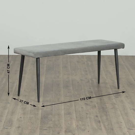 Allen 6-Seater Dining Table with 4 Chairs and 1 Big Bench