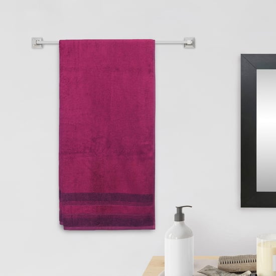 SPACES Charcoal Textured Bath Towel - 76 cm x 1.50 m
