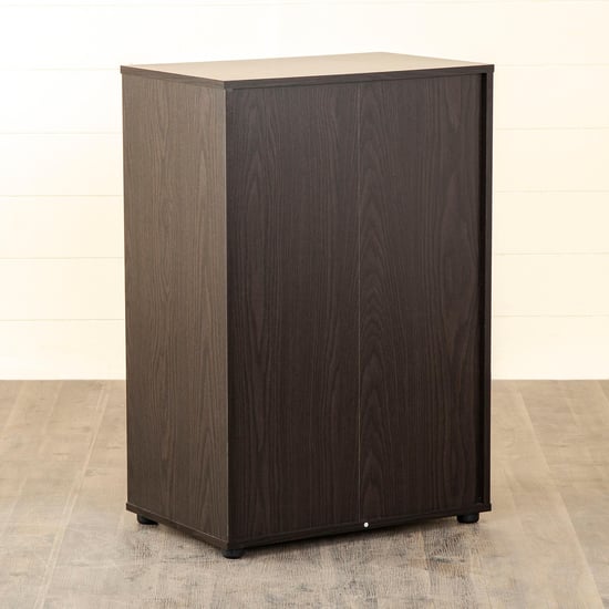 Helios Arvis Canalis 3-Tier Book Shelf - Brown