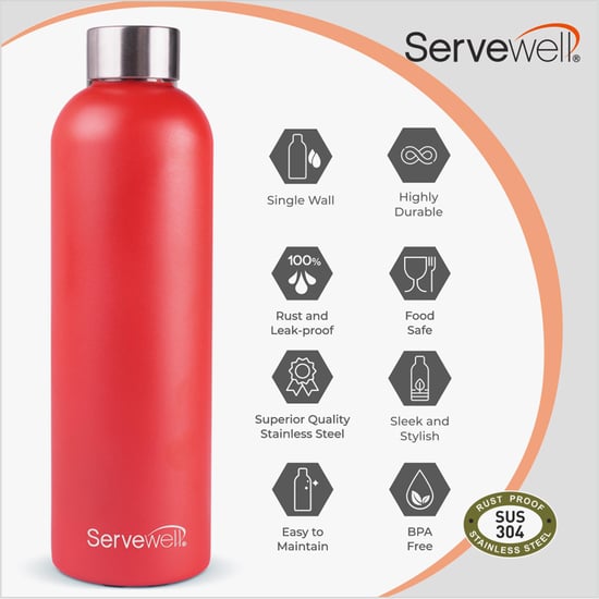 SERVEWELL Osaka Single-Wall Bottle - 900 ml