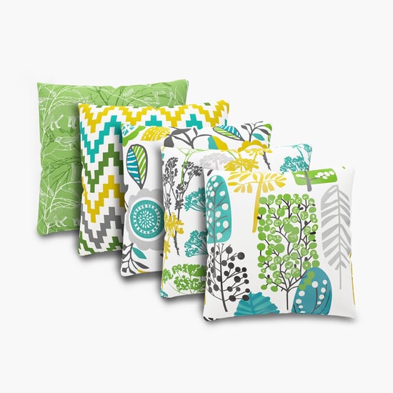 Corsica Bouquet Set of 5 Cushion Covers - 40x40cm