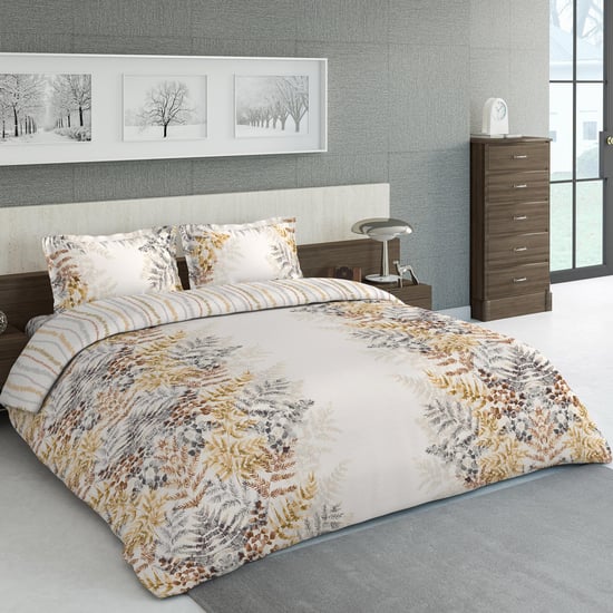 D'DECOR Esteem Printed 4-Pc. Double Bed In Bag - 2.74 x 2.74 m