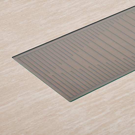 Harmony Sia Faux Marble Top 6-Seater Dining Table with Chairs - Beige