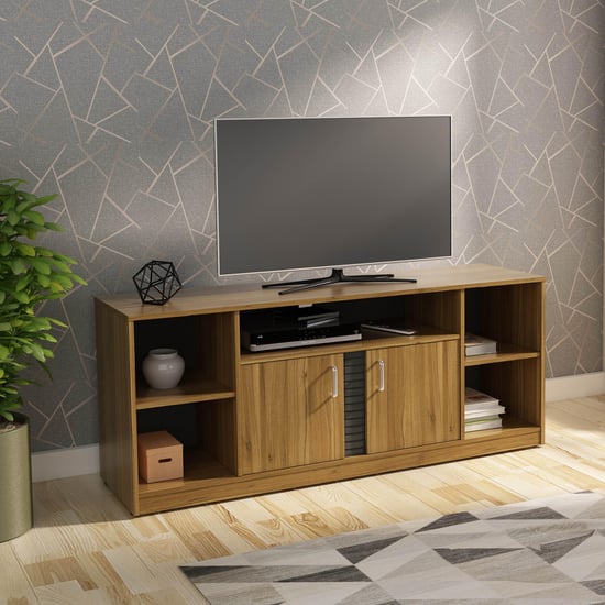 Quadro TV Unit - Brown