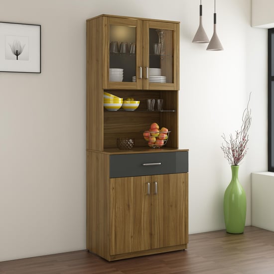 Quadro Buffet Hutch - Brown