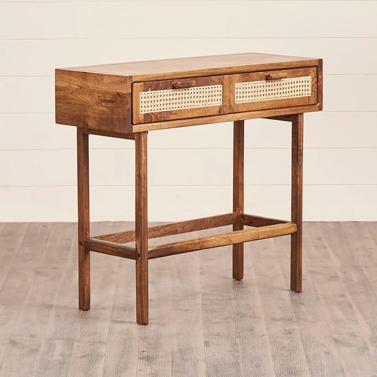 Cane Connection Sheesham Wood Console Table - Brown