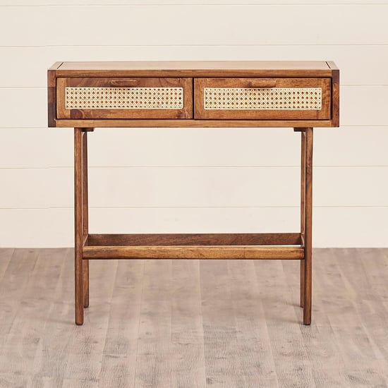 Cane Connection Sheesham Wood Console Table - Brown