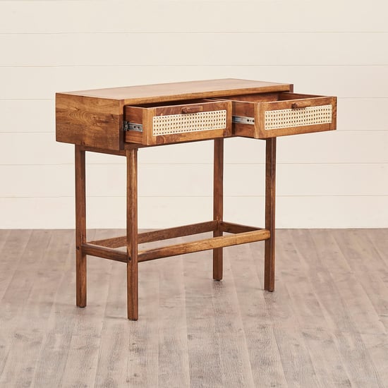 Cane Connection Sheesham Wood Console Table - Brown