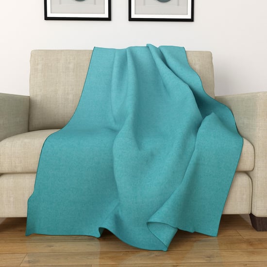 Florence Solid Fleece Throw - 127 x 152 cm