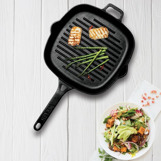 MEYER Cast Iron Grill Pan - 25 cm