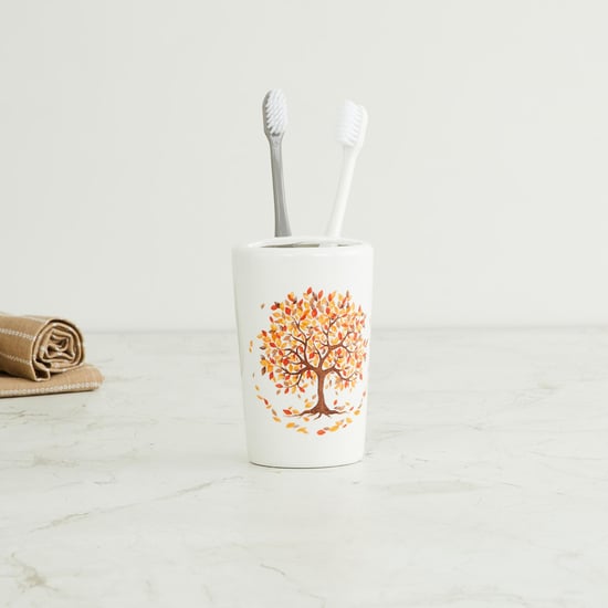 Medley Homespun Angela Ceramic Tooth Brush Holder