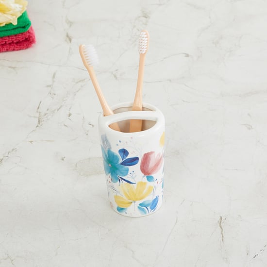 Quiet Nature Ceramic Tooth Brush Holder