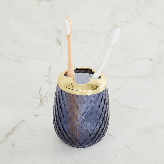 Organic Arya Glass Tooth Brush Holder