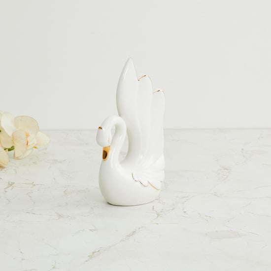 Brighton Ceramic Swan Book End