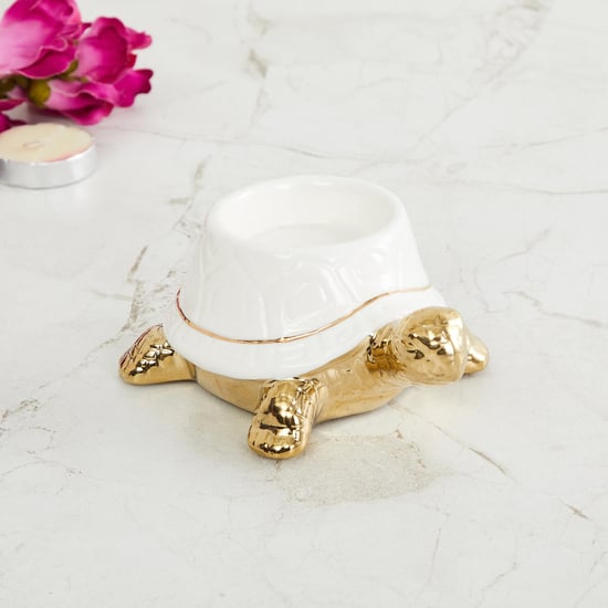 Brighton Ceramic Turtle T-Light Holder