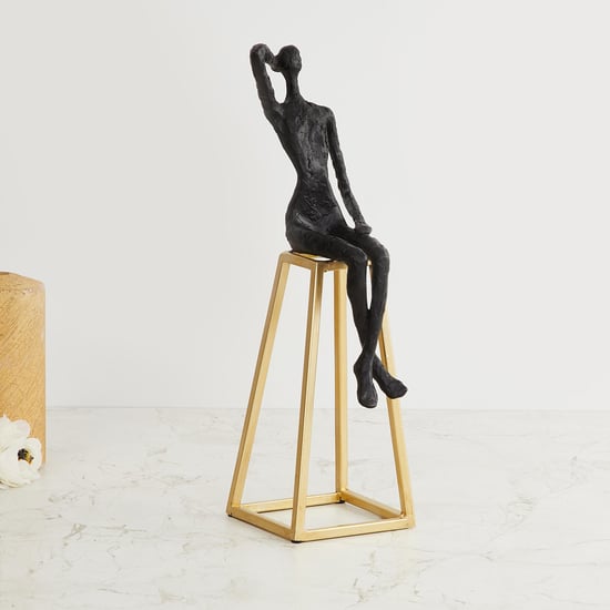 Eternity Textured Figurine with Metal Base