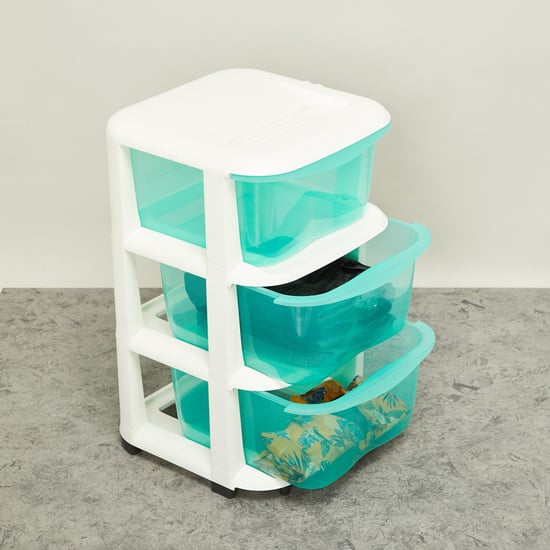 Omnia Three-Tier Drawer Cabinet - 36.5 x 59 cm