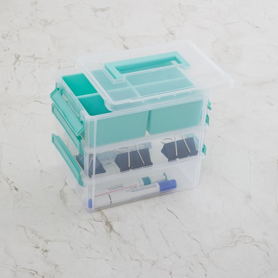 Regan Mallory 3 Tier Handy Stackable Latch Box