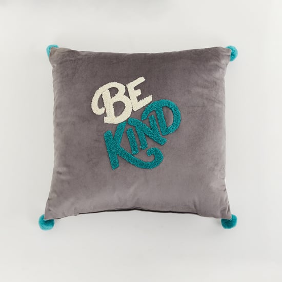 Lark Gtl Velvet Filled Cushion - 40 x 40 cm