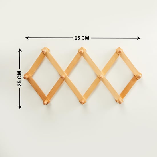 Winston 10 Knobs Wood Wall Hook