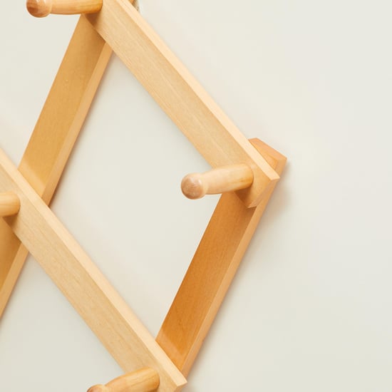 Winston 10 Knobs Wood Wall Hook
