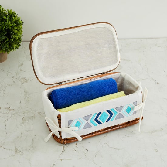 Wilton Rectangular Sewing Box - 27.5 x 15.5 cm