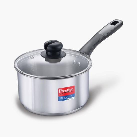 PRESTIGE Platina Pop Cookware Sauce Pan- 18 cm