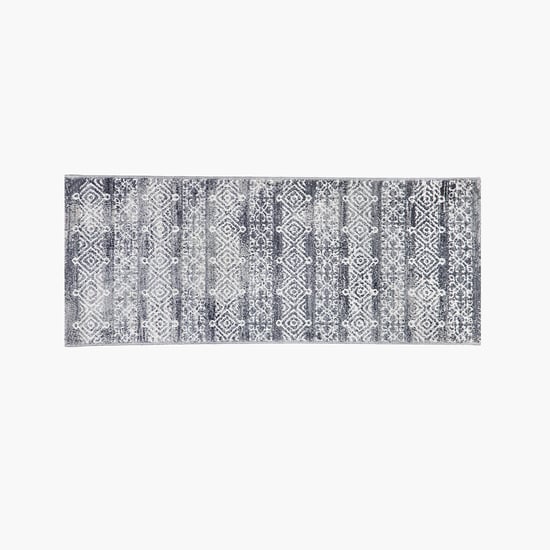 SPACES Allure Blue Textured Polypropylene Runner - 60x150cm