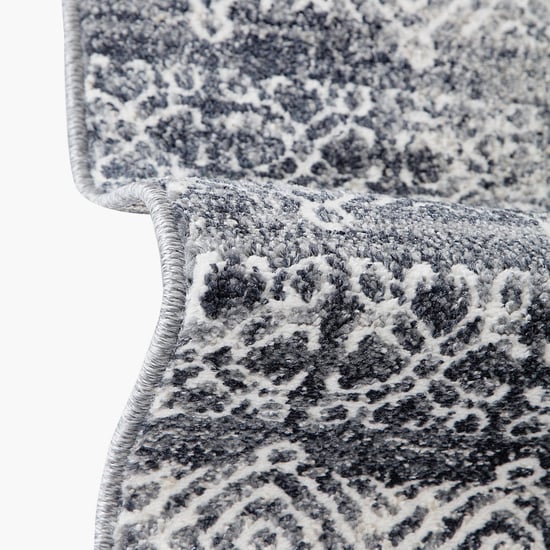 SPACES Allure Blue Textured Polypropylene Runner - 60x150cm