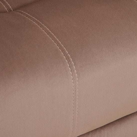 Cairo Fabric 1-Seater Recliner - Brown
