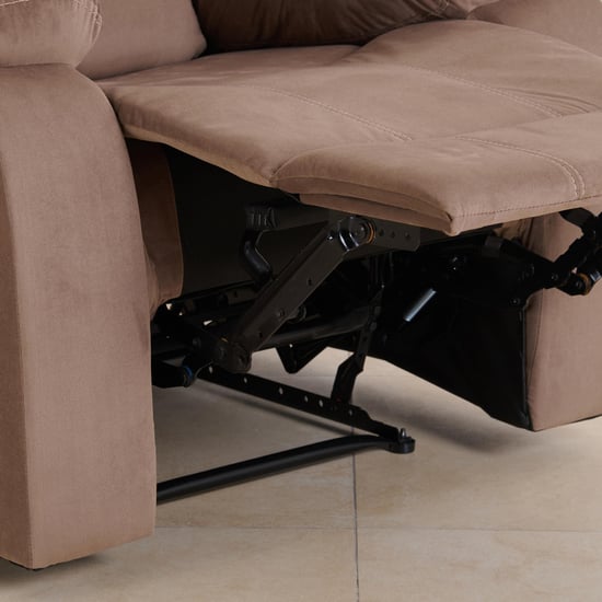 Cairo Fabric 1-Seater Recliner - Brown