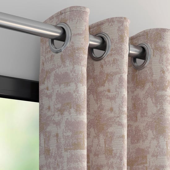 D'DECOR Zendo Printed Door Curtain - 135 cm x  225 cm